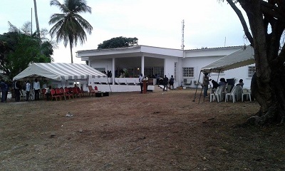 Le bâtiment du nouveau SAMU