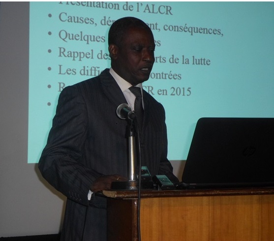 Elvis Ebang, président de l’ALCR.